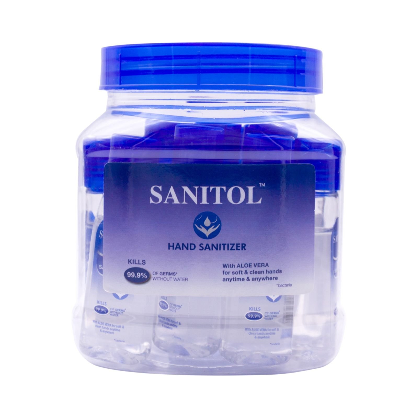15 ml SANITOL Disinfectant Hand Sanitizer Gel - Jar (Pack of 12 Bottles ...