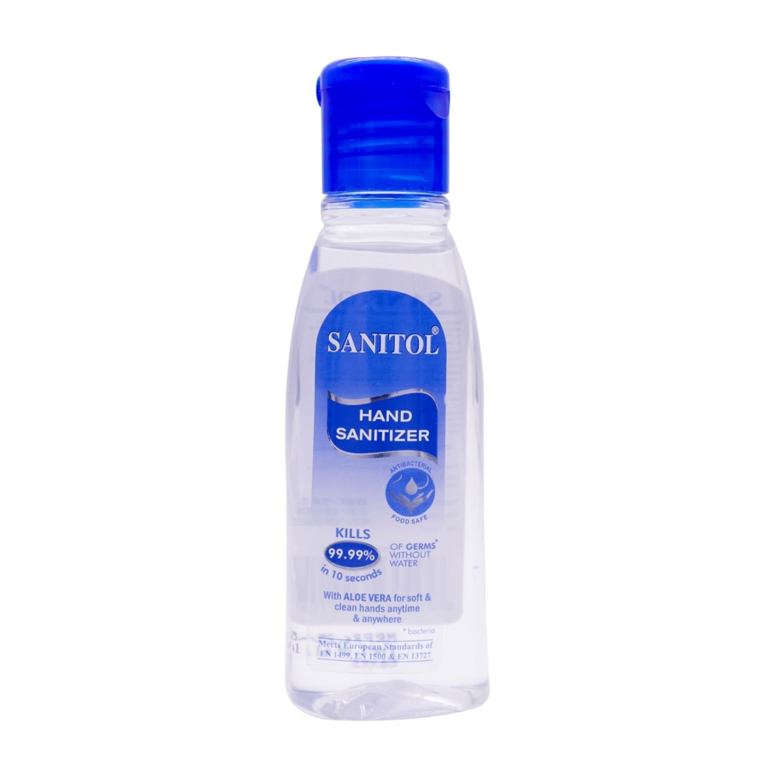 50 ml SANITOL Disinfectant Hand Sanitizer Gel -Tray (Pack of 6 bottles ...